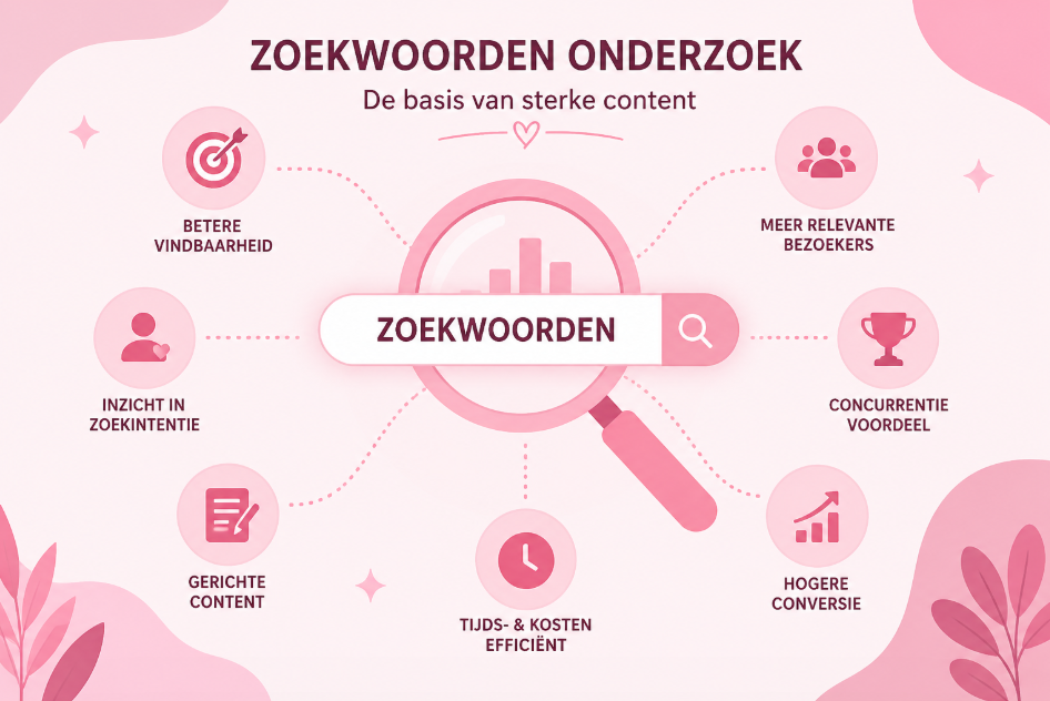 Voordelen van een zoekwoordenonderzoek