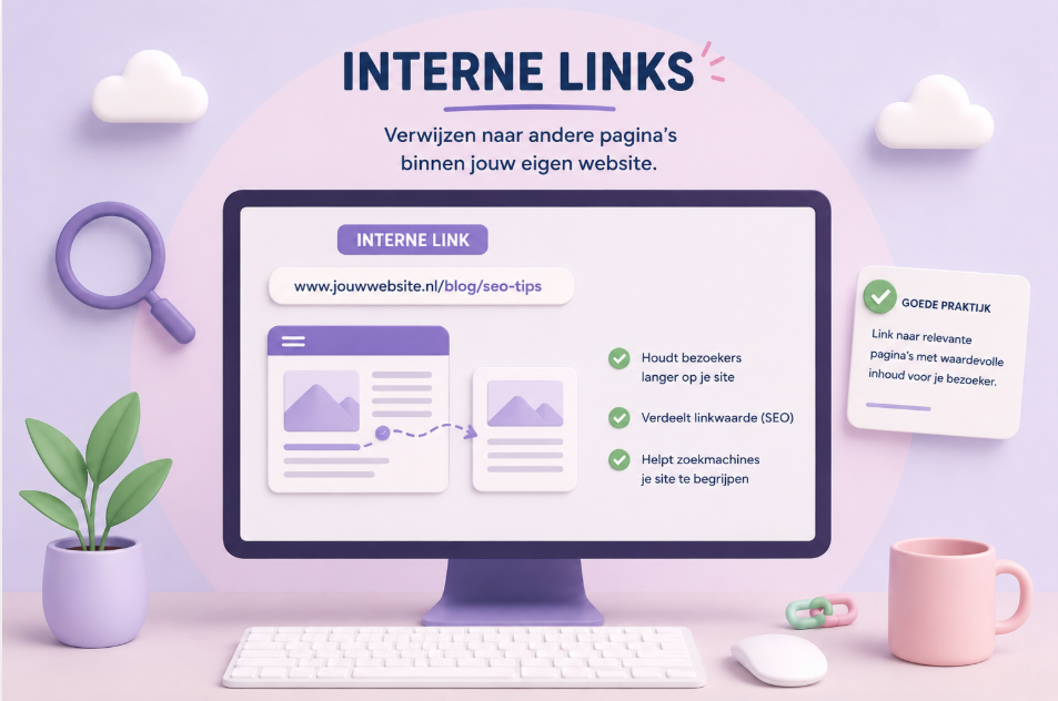 Interne links als ranking middel