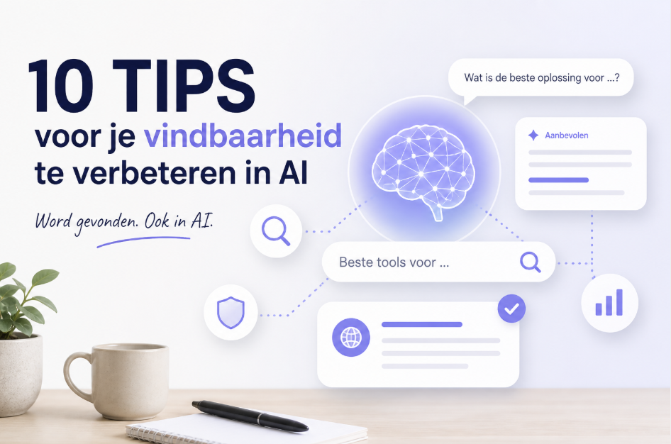 tien stappen om de zichtbaarheid van een merk in AI‑zoekresultaten te vergroten
